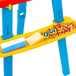 vidaXL 2-i-1 børnestaffeli med tavle og whiteboard