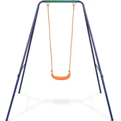 vidaXL 2-i-1 gynge og babygynge orange