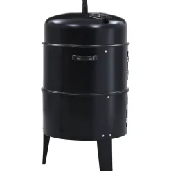 vidaXL 3-i-1 kul-/røgegrill 40x80 cm