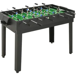 vidaXL 15-i-1 multi-spillebord 121 x 61 x 82 cm sort