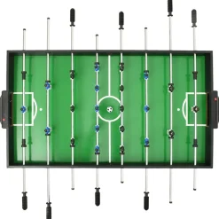 vidaXL 15-i-1 multi-spillebord 121 x 61 x 82 cm sort