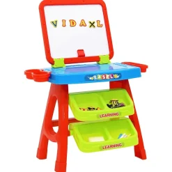 vidaXL 3-i-1 staffeli og læringsbord til børn
