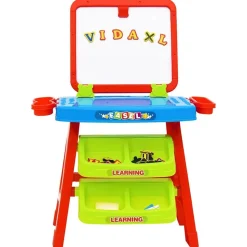 vidaXL 3-i-1 staffeli og læringsbord til børn