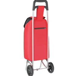 vidaXL Indkøbsvogn Rød 35 x 28 x 92 cm Oxford stof