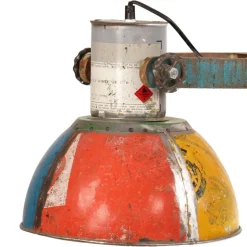 vidaXL industriel hængelampe 111 cm 25 W E27 flerfarvet