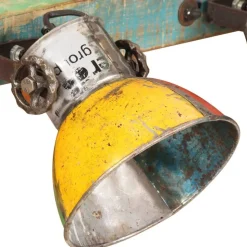 vidaXL industriel væglampe 45x25 cm E27 flerfarvet