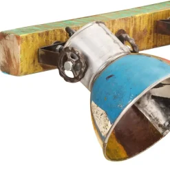 vidaXL industriel væglampe 90x25 cm E27 flerfarvet