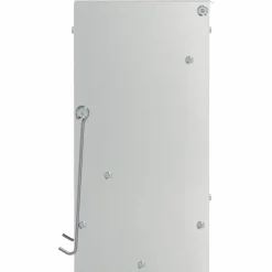 vidaXL Kaninfeeder Sølv 12,5 x 12,5 x 25 cm Galvaniseret stål