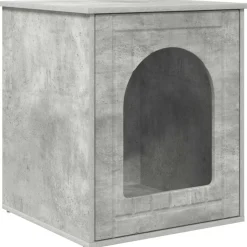 vidaXL Kat Hus Beton 53 x 52 x 62 cm Konstrueret træ
