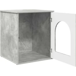 vidaXL Kat Hus Beton 53 x 52 x 62 cm Konstrueret træ