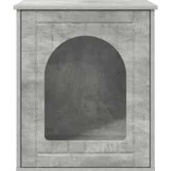 vidaXL Kat Hus Beton 53 x 52 x 62 cm Konstrueret træ
