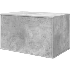 vidaXL Kat Hus Beton 85 x 55 x 50 cm Konstrueret træ