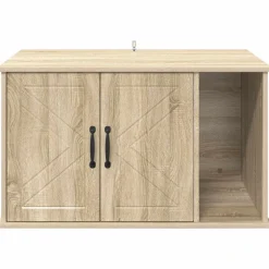 vidaXL Kat Hus Sonoma 85 x 55 x 50 cm Konstrueret træ