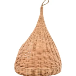 vidaXL kattehus med hynde 40 x 60 cm tipifacon naturligt piletræ