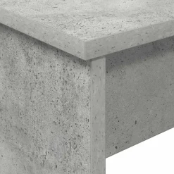 vidaXL Keyboard Stand Beton Grå 120 x 32 x 64 cm Konstrueret træ