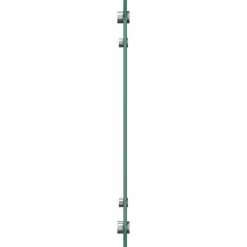 vidaXL Køkkenbacksplash 2 pcs Mørkegrå 80 x 40 cm hærdet glas