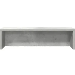 vidaXL køkkenstativ kan stables 50x15x16 cm konstrueret træ betongrå