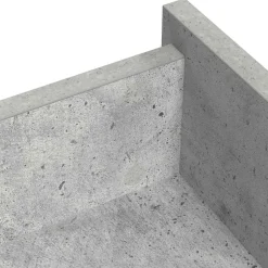 vidaXL Klæbende Skrue Cover 2 pcs Beton Grå Ø 20 x 0,5 mm Coated Papir