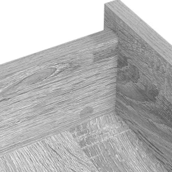 vidaXL Klæbende Skrue Cover 2 pcs Grå Sonoma Ø 20 x 0,5 mm