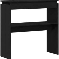 vidaXL konsolbord 80x30x80 cm konstrueret træ betongrå