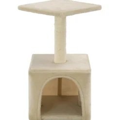 vidaXL kradsetræ til katte med sisal-kradsestolper 55 cm beige