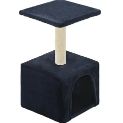 vidaXL kradsetræ til katte med sisal-kradsestolper 55 cm mørkeblå