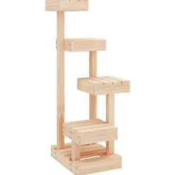 vidaXL kradsetræ 45,5x49x103 cm massivt fyrretræ