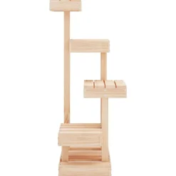 vidaXL kradsetræ 45,5x49x103 cm massivt fyrretræ