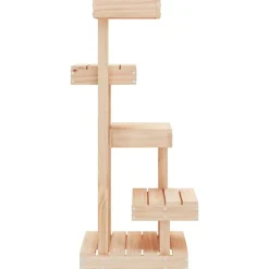 vidaXL kradsetræ 45,5x49x103 cm massivt fyrretræ