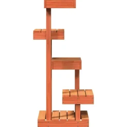 vidaXL kradsetræ 45,5x49x103 cm massivt fyrretræ gyldenbrun