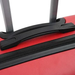 vidaXL Kuffert med lås 3 pcs Rød 50 x 31 x 78 cm ABS Plastik