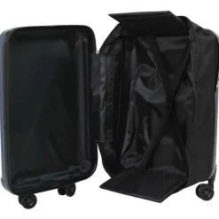 vidaXL Kuffert med lås Mørkeblå 34 x 23 x 55.5 cm ABS Plastik