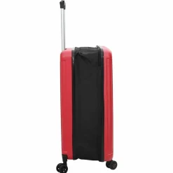 vidaXL Kuffert med lås Rød 34 x 23 x 55.5 cm ABS Plastik