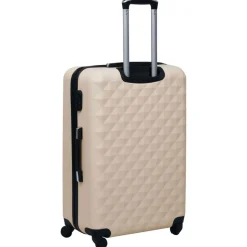 vidaXL kuffertsæt 3 dele hardcase ABS guldfarvet