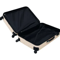 vidaXL kuffertsæt 2 dele hardcase ABS guldfarvet