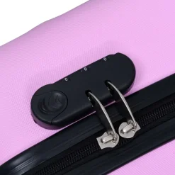 vidaXL kuffertsæt 2 stk. hardcase ABS pink