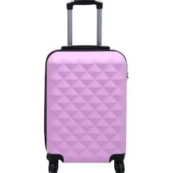 vidaXL kuffertsæt 2 stk. hardcase ABS pink