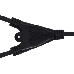 vidaXL LED-projektør med håndtag 2x10 W varmt hvidt lys