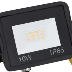 vidaXL LED-projektør med håndtag 10 W