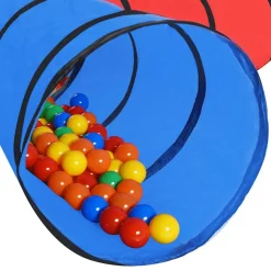 vidaXL legebolde 250 stk. flerfarvet