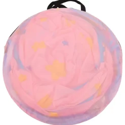 vidaXL legetelt til børn med 250 bolde 301x120x128 cm pink