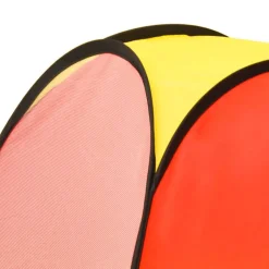 vidaXL legetelt til børn med 250 bolde 255x80x100 cm flerfarvet