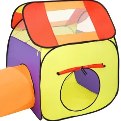 vidaXL legetelt til børn 338x123x111 cm 250 bolde flerfarvet
