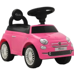 vidaXL legetøjsbil Fiat 500 lyserød