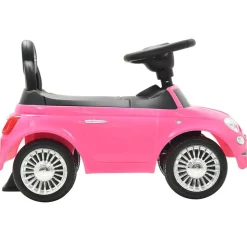 vidaXL legetøjsbil Fiat 500 lyserød