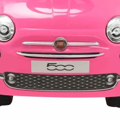 vidaXL legetøjsbil Fiat 500 lyserød
