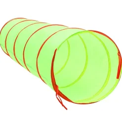 vidaXL legetunnel til børn 175 cm 250 bolde polyester grøn