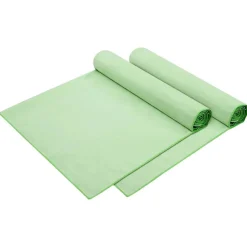 vidaXL Liggestols håndklæder 2 pcs Grøn 210 x 75 cm
