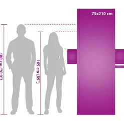 vidaXL Liggestols håndklæder 2 pcs Grøn 210 x 75 cm