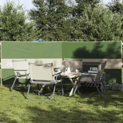 vidaXL læsejl 344x120 cm vandtæt grøn